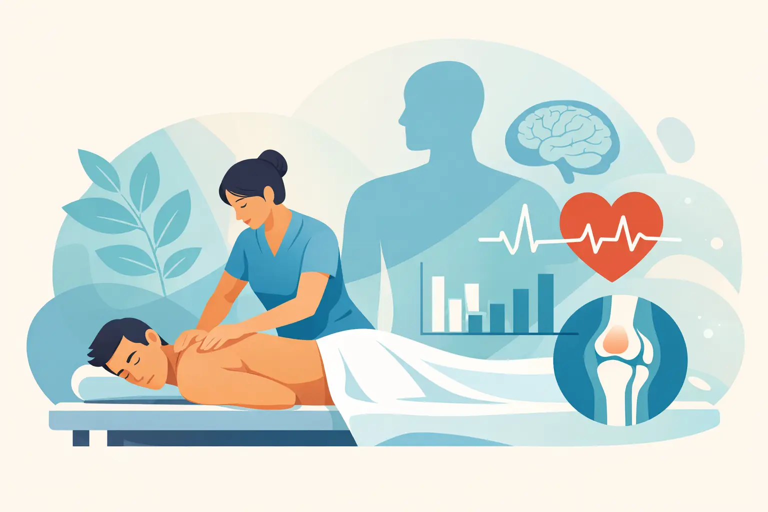Masaj terapeutic pentru rezultate clinice mai bune
