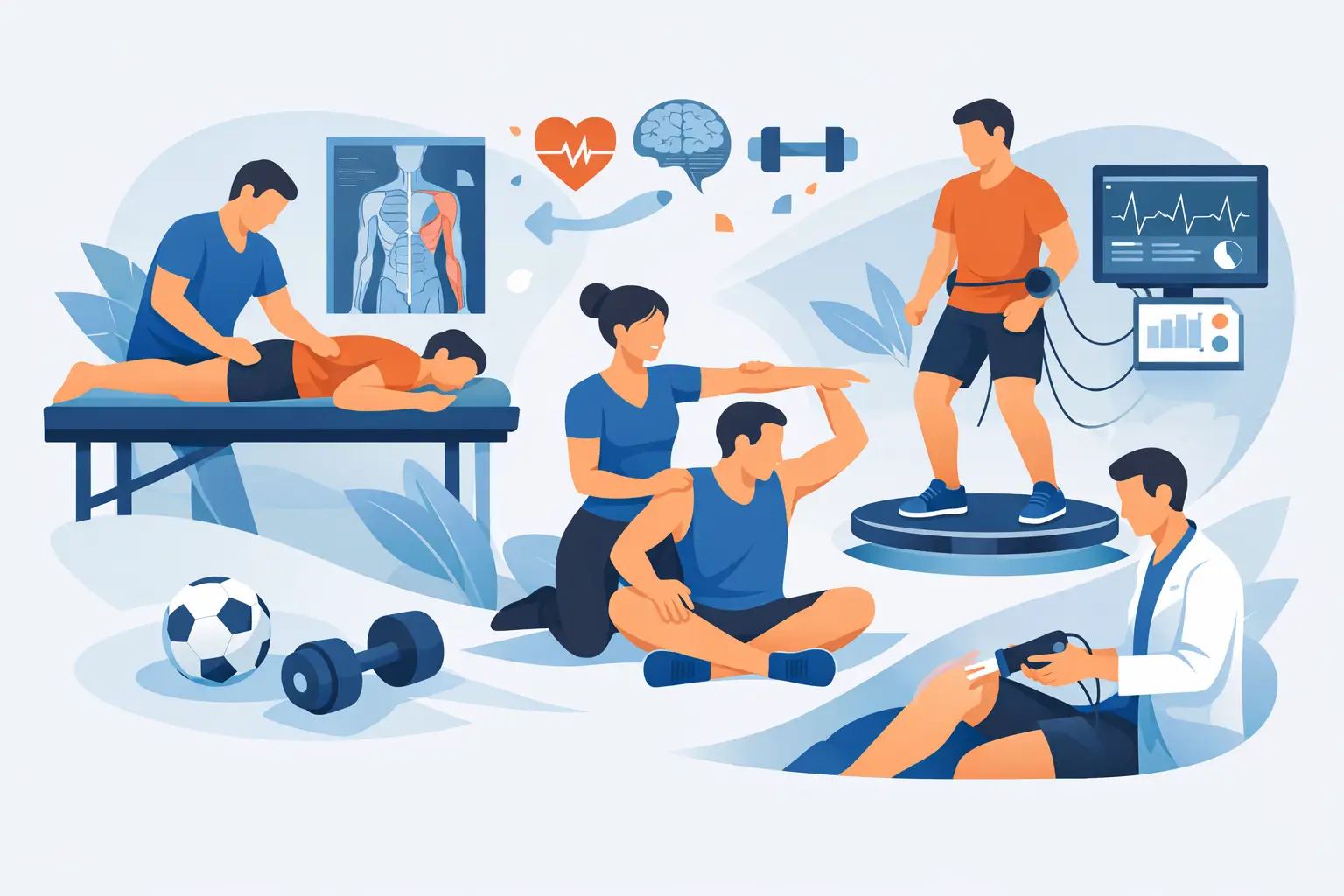 Ce specializări în recuperare sportivă alegi?